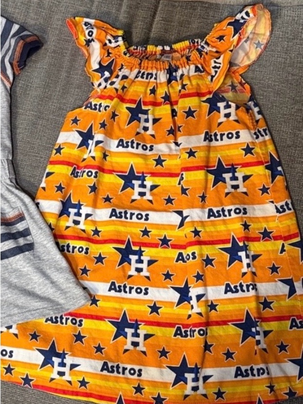 Houston Astros Orange Girls' Dress